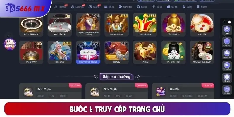 S666 Trang Đá Gà Uy Tín Số 1 Trên Thị Trường Cho Cược Thủ Bước 1: Truy cập trang chủ